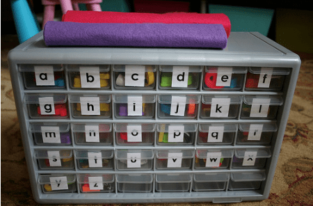 Montessori at Home: DIY Alphabet Box - Inspire Kids Montessori